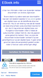 Mobile Screenshot of eboek.info